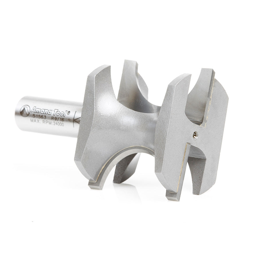 Amana Tool Bull Nose 9/16 Rad. 1/2 in Shank 51563