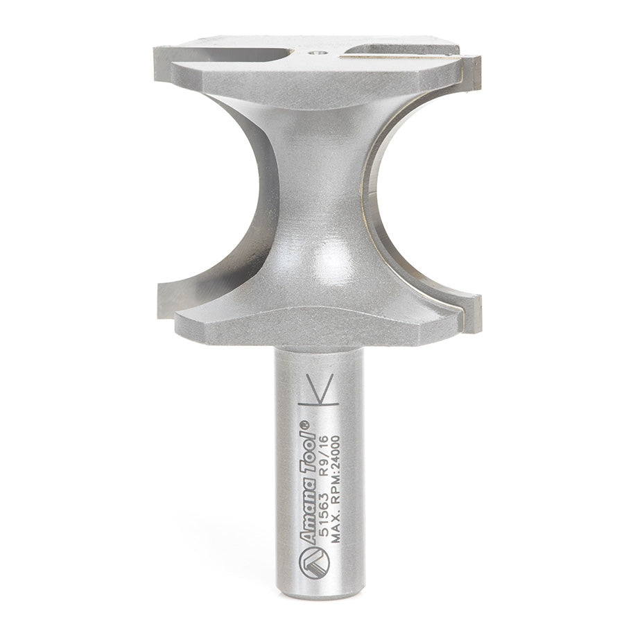 Amana Tool Bull Nose 9/16 Rad. 1/2 in Shank 51563