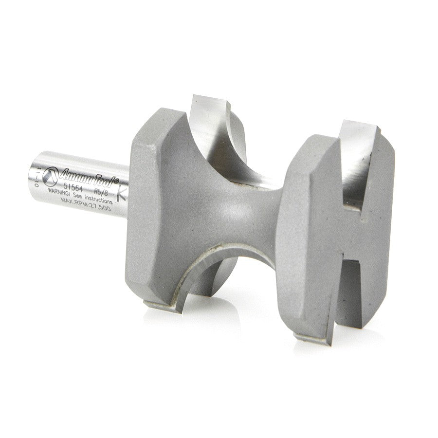 Amana Tool Bull Nose 5/8 in Rad. 1/2 in Shank 51564