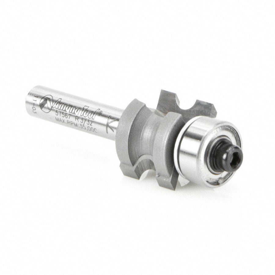Amana Tool Bull Nose 3/32 Radius w/ B.B 51567