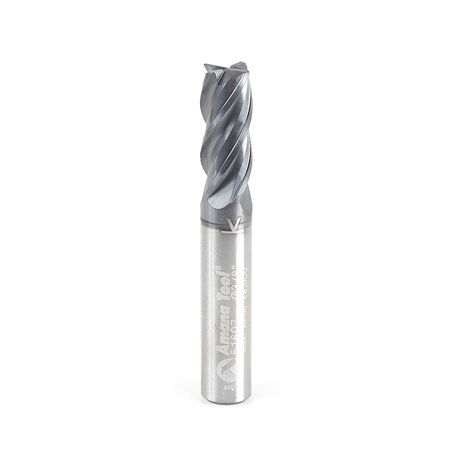 Amana Tool 3/8 in D SC Multi-Helix End Mill 51607