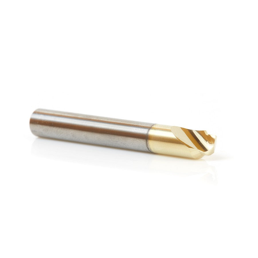 Amana Tool Aluminum Chamfer 3/16 x 3/32 x 1/4 in Up-Cut End Mill 51625