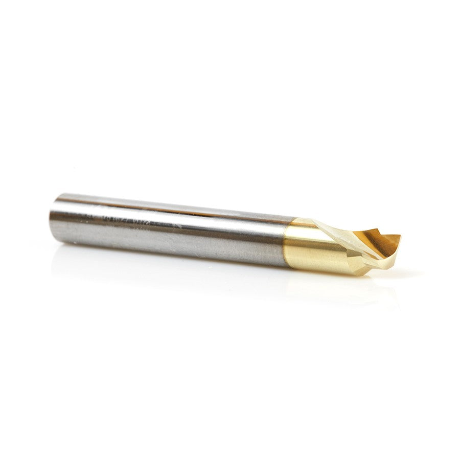 Amana Tool Aluminum Chamfer 3/16 x 1/8 x 1/4 in Up-Cut End Mill 51627