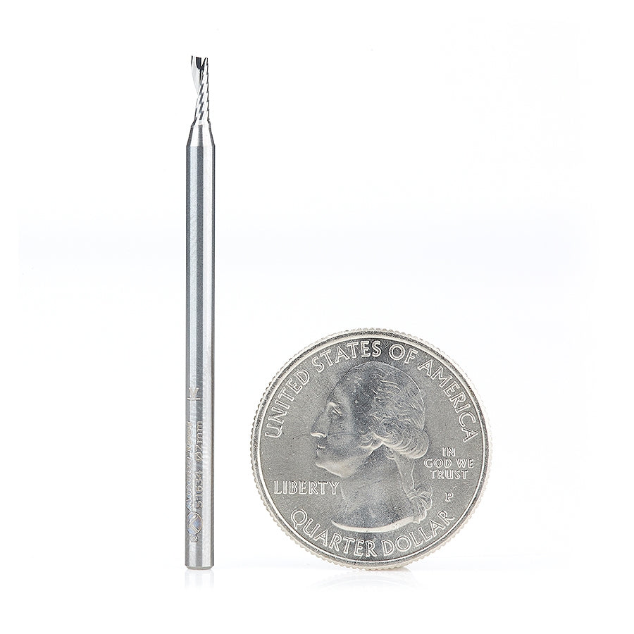 Amana Tool 4mmD x 4mm Shank Spiral O Plastic 51636