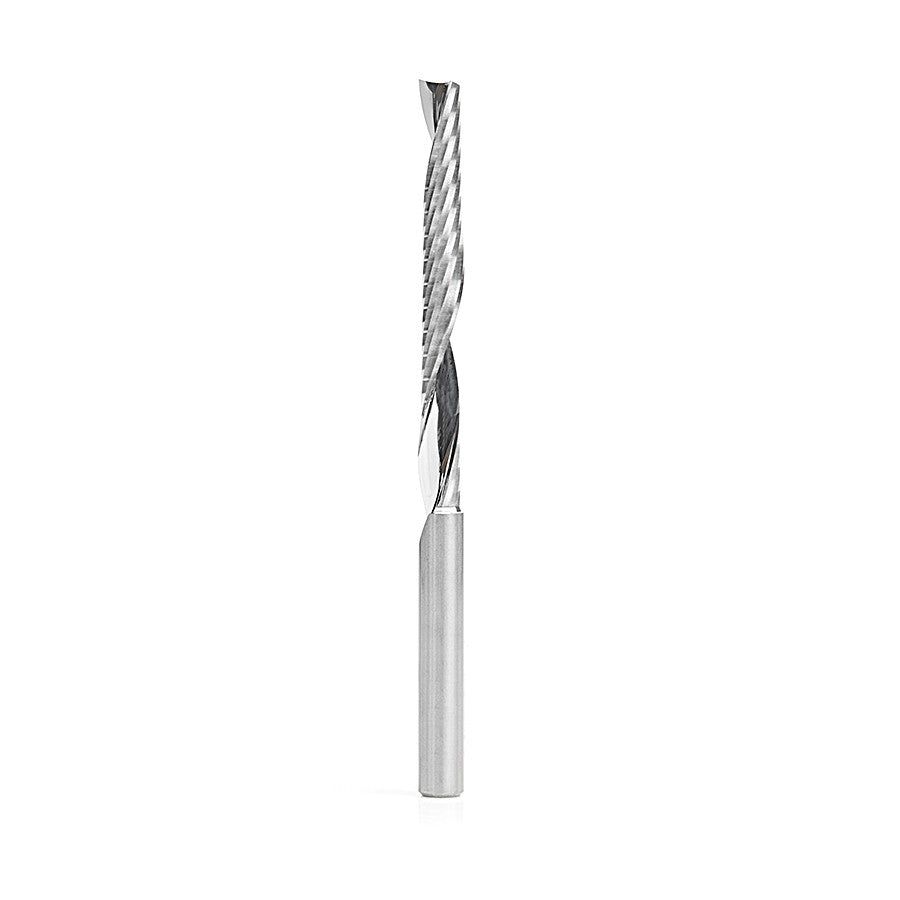 Amana Tool 1/4 in D x 1/4 in Shank Spiral O Plastic 51646