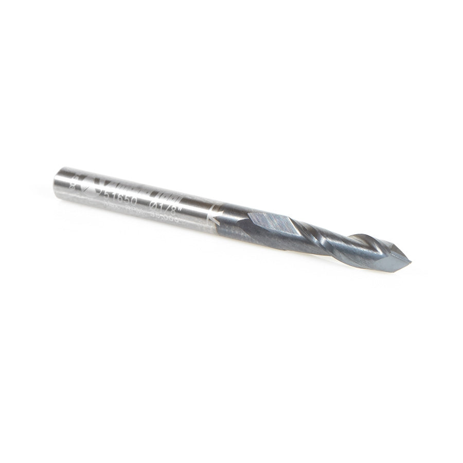 Amana Tool CNC Carbide 1/8 x 1-1/2 in Up-Cut Router Bit/End Mill 51650
