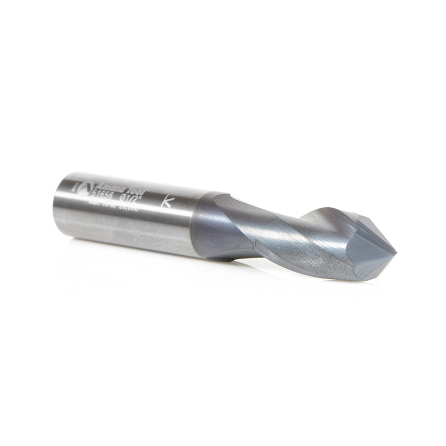 Amana Tool CNC Carbide 1/2 in x 3 in Up-Cut Router Bit/End Mill 51656
