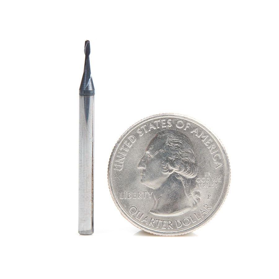 Amana Tool .050 in D 2FL Square Mini AlTiN 51668