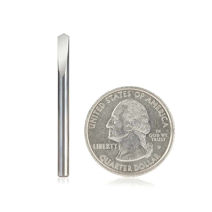 Amana Tool Carbide 118 Deg, Spade 1/8 x 7/16 x 1/8 Router Bit 51682