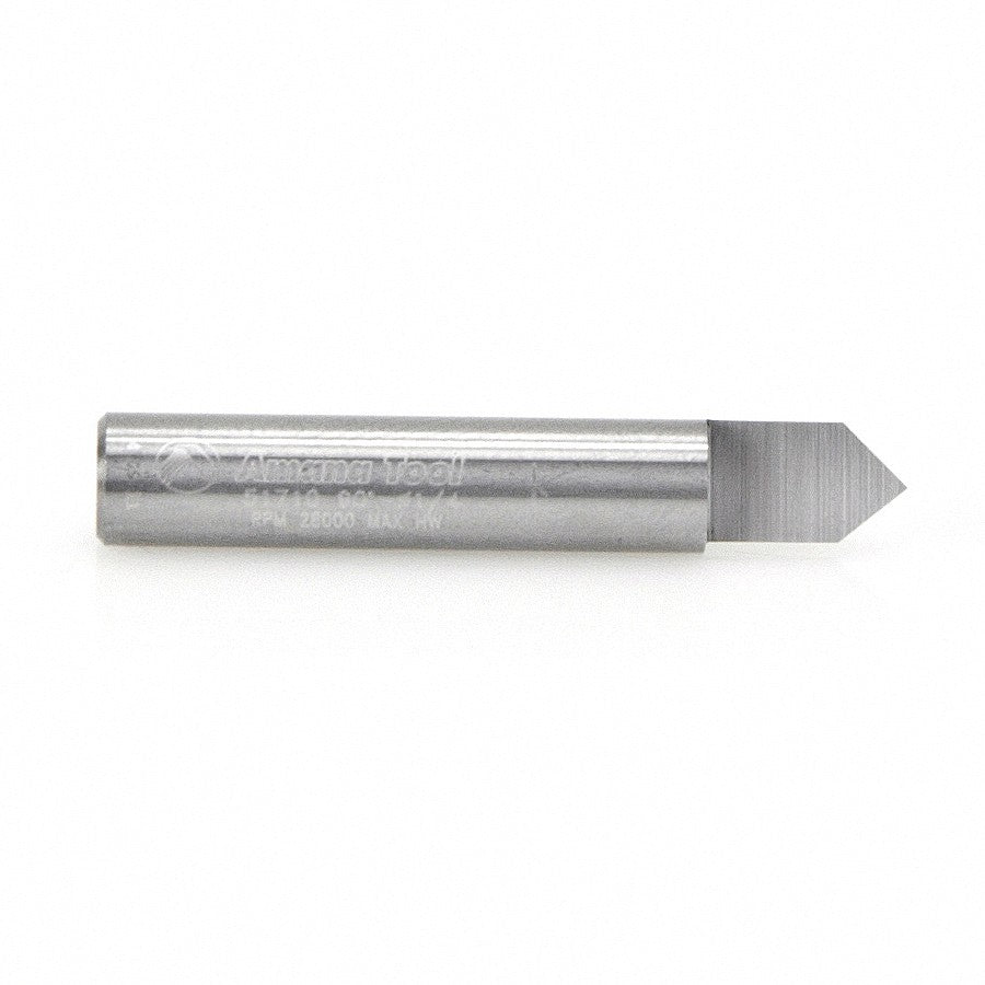 Amana Tool 1/4 in Dia. Veining in V in Groove Bit 51710