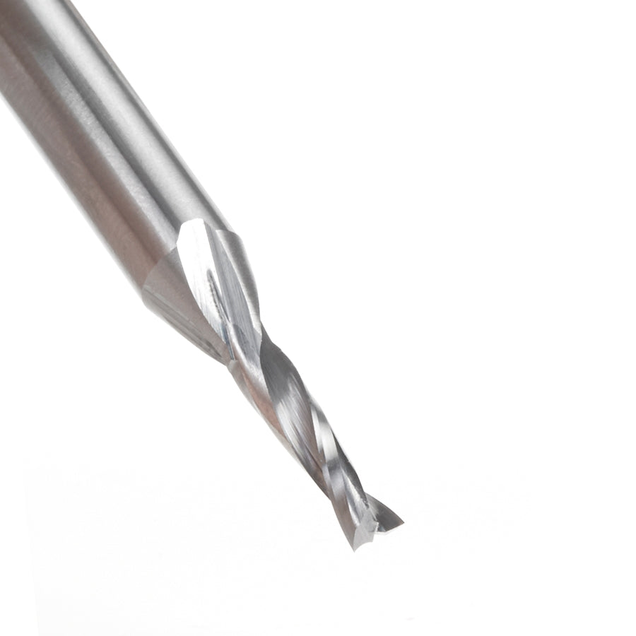 Amana Tool 1/8 in D x 1/4 in Shank 2FL Up-Cut Plastic 51762