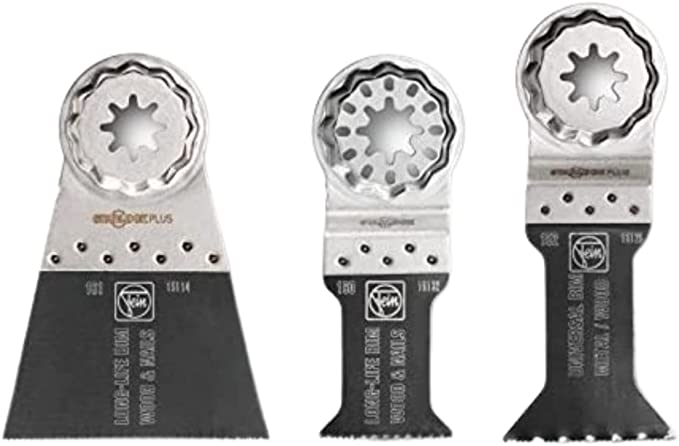 Fein E-Cut Combo 3 pack Saw Blades for Universal Use 35222952030