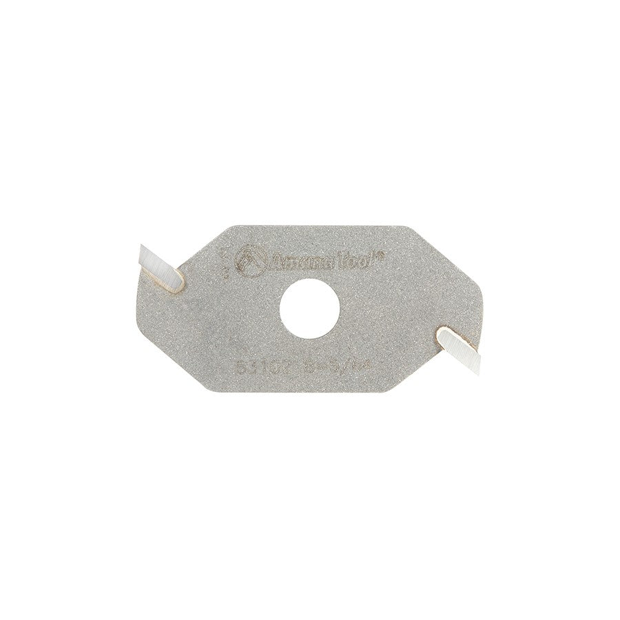 Amana Tool 2 Wing Slot Cutter 5/64 Kerf 53102