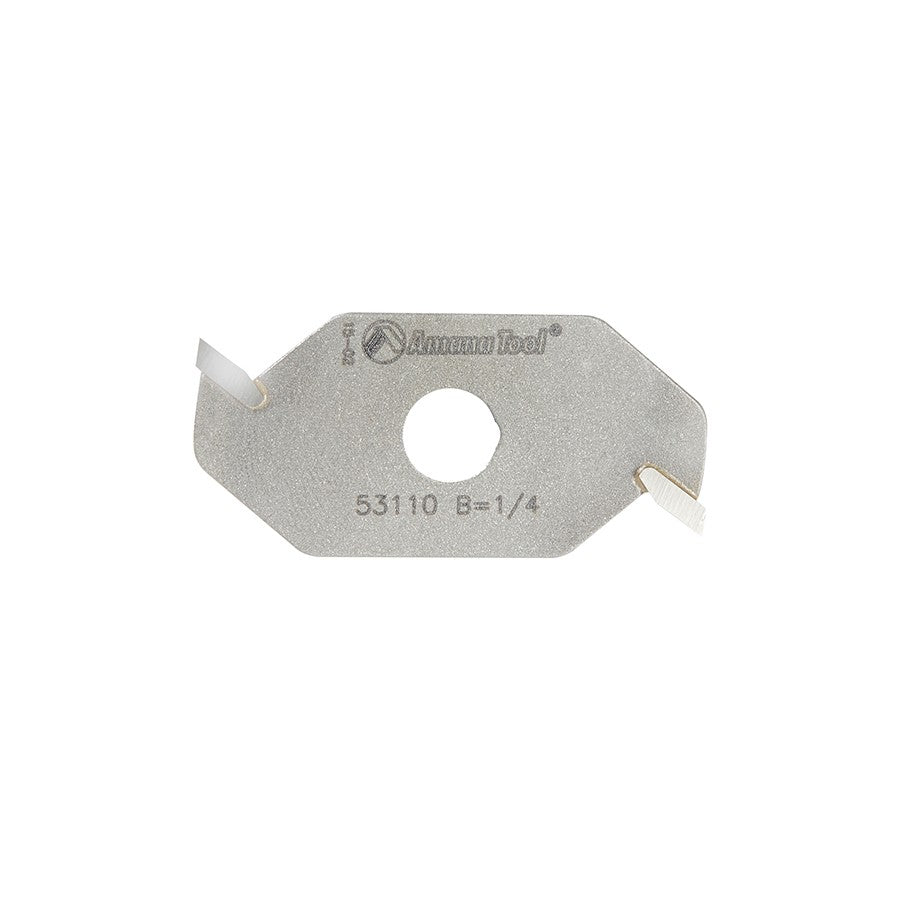 Amana Tool 2 Wing Slot Cutter 1/4 in Kerf 53110