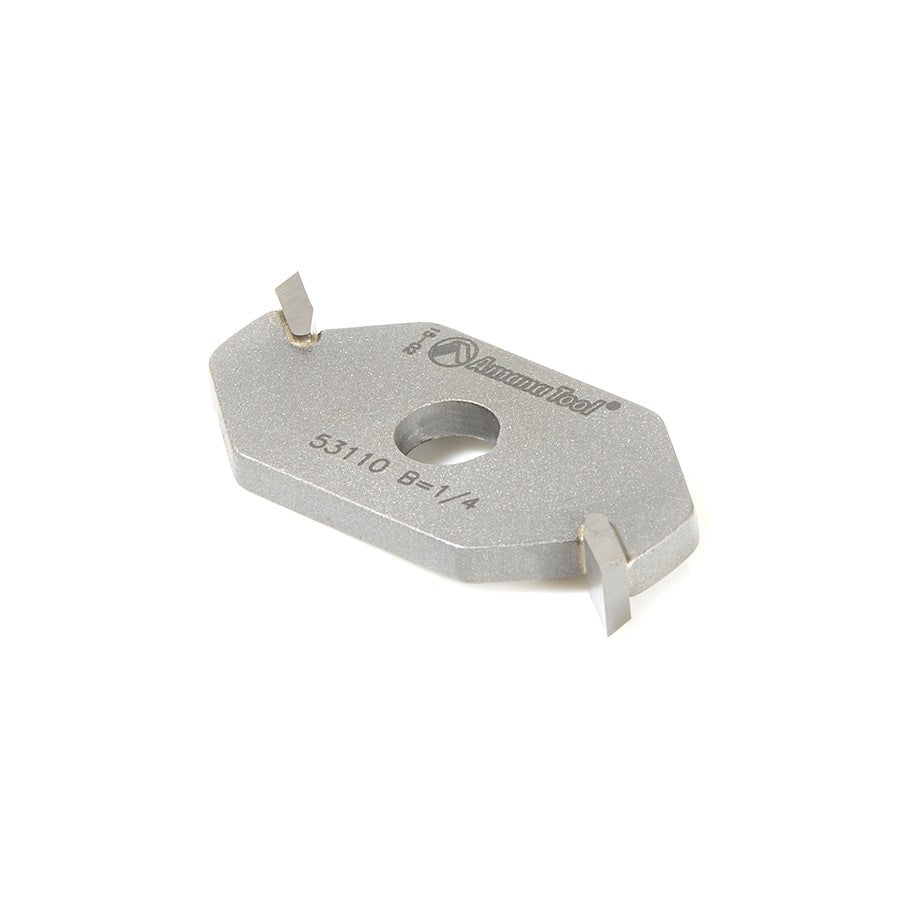 Amana Tool 2 Wing Slot Cutter 1/4 in Kerf 53110