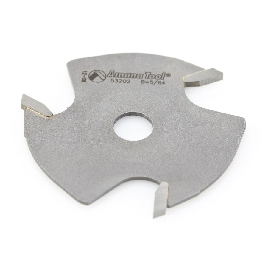 Amana Tool 3 Wing Slot Cutter 5/64 Kerf 53202