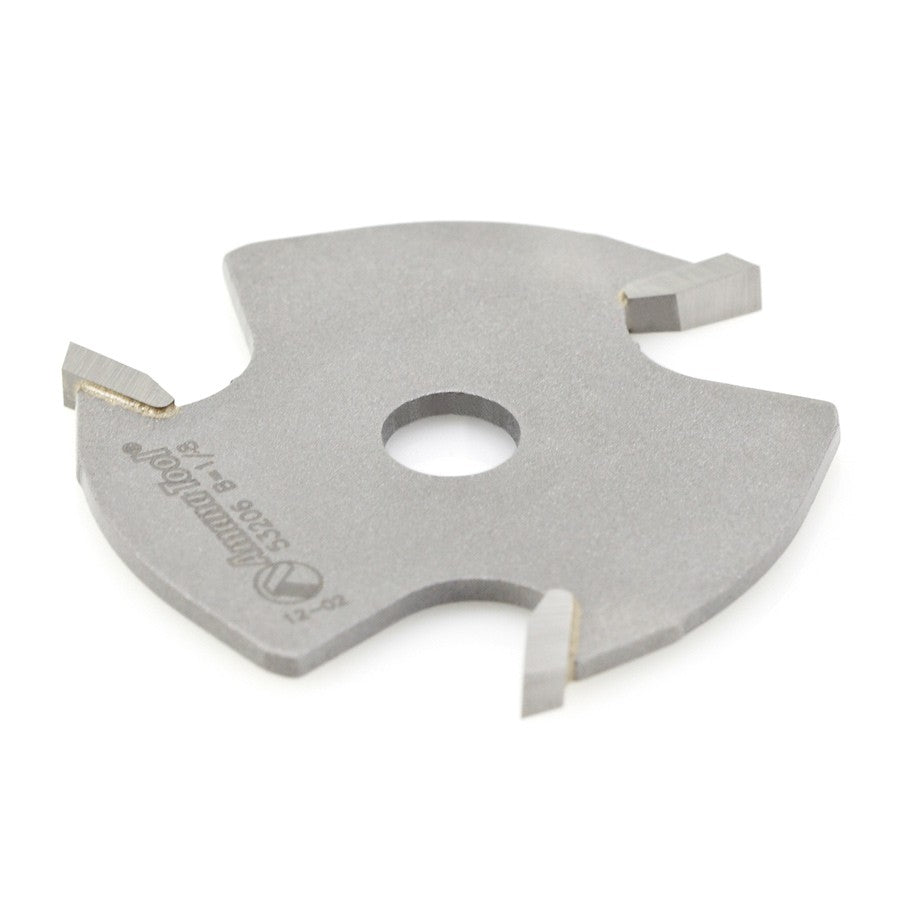 Amana Tool 3 Wing Slot Cutter 1/8 Kerf 53206