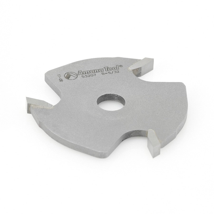Amana Tool 3 Wing Slot Cutter 5/32 Kerf 53207