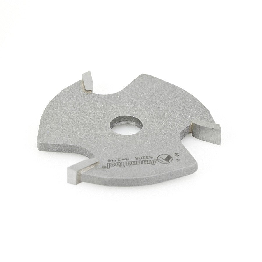 Amana Tool 3 Wing Slot Cutter 3/16 Kerf 53208