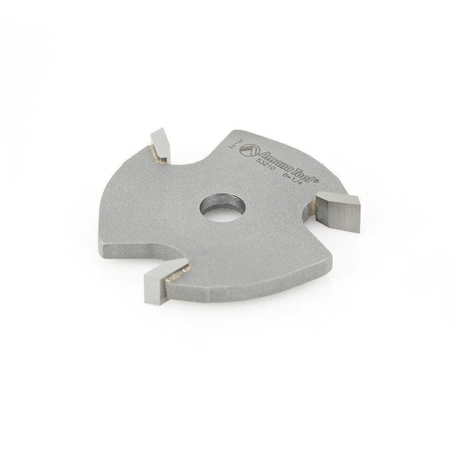 Amana Tool 3 Wing Slot Cutter 1/4 in Kerf 53210