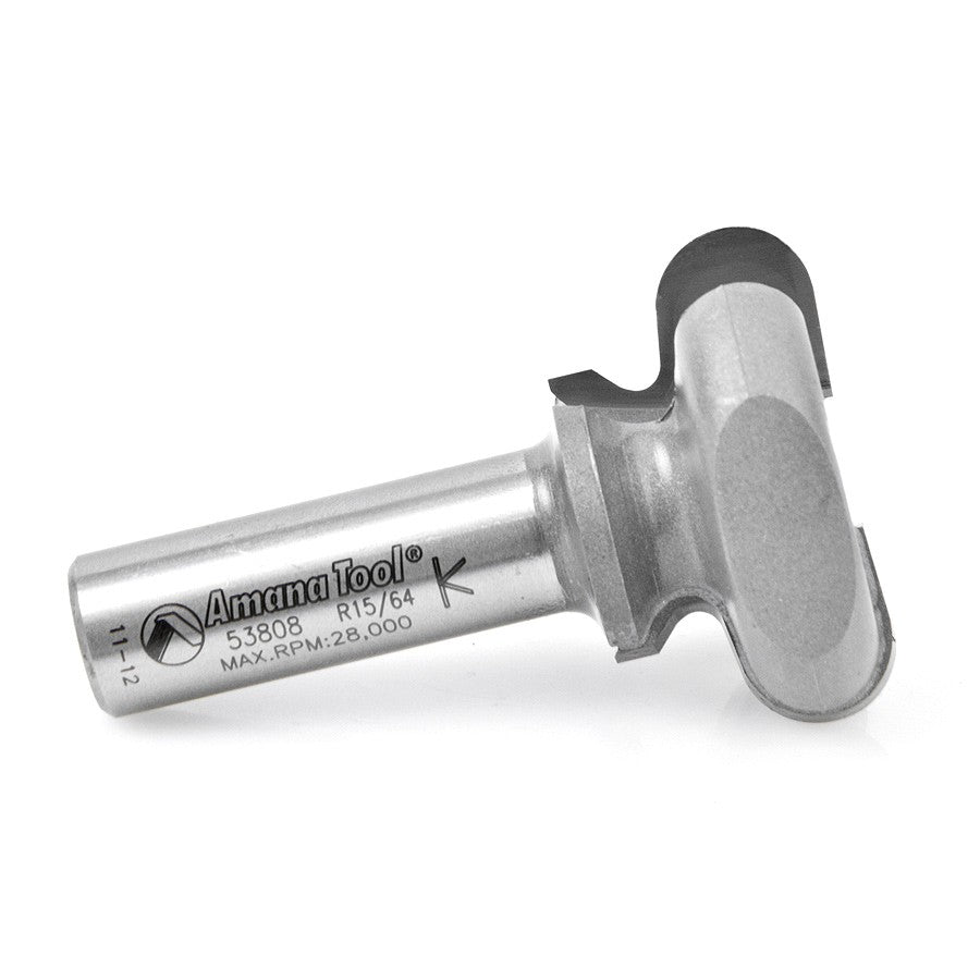 Amana Tool Finger Grip 1 1/2 in Dia. 1/2 in Shank 53808