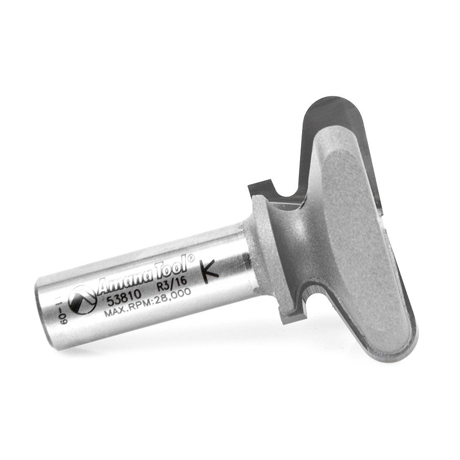 Amana Tool Finger Grip 1 3/4 in Dia. 1/2 in Shank 53810