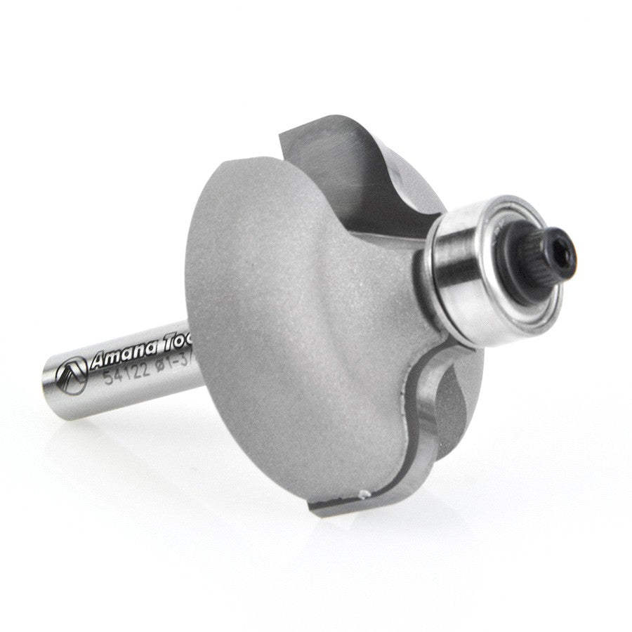 Amana Tool Ogee 1-3/8 Dia. 1/4 in Shank 54122