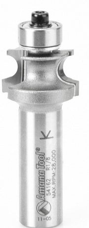 Amana Tool Corner Beading 1/8 Rad. 1/2 in Shank 54162