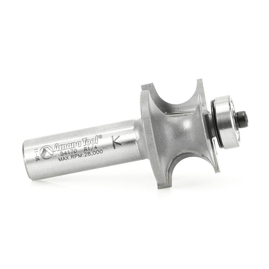 Amana Tool Corner Beading 1/4 in Rad. 1/2 in Shank 54170