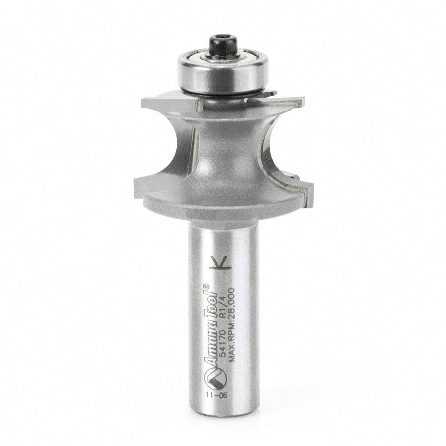 Amana Tool Corner Beading 1/4 in Rad. 1/2 in Shank 54170