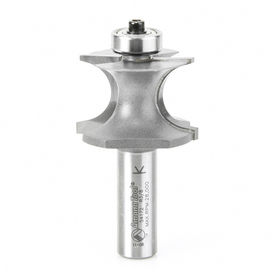 Amana Tool Corner Beading 3/8 Rad. 1/2 in Shank 54172
