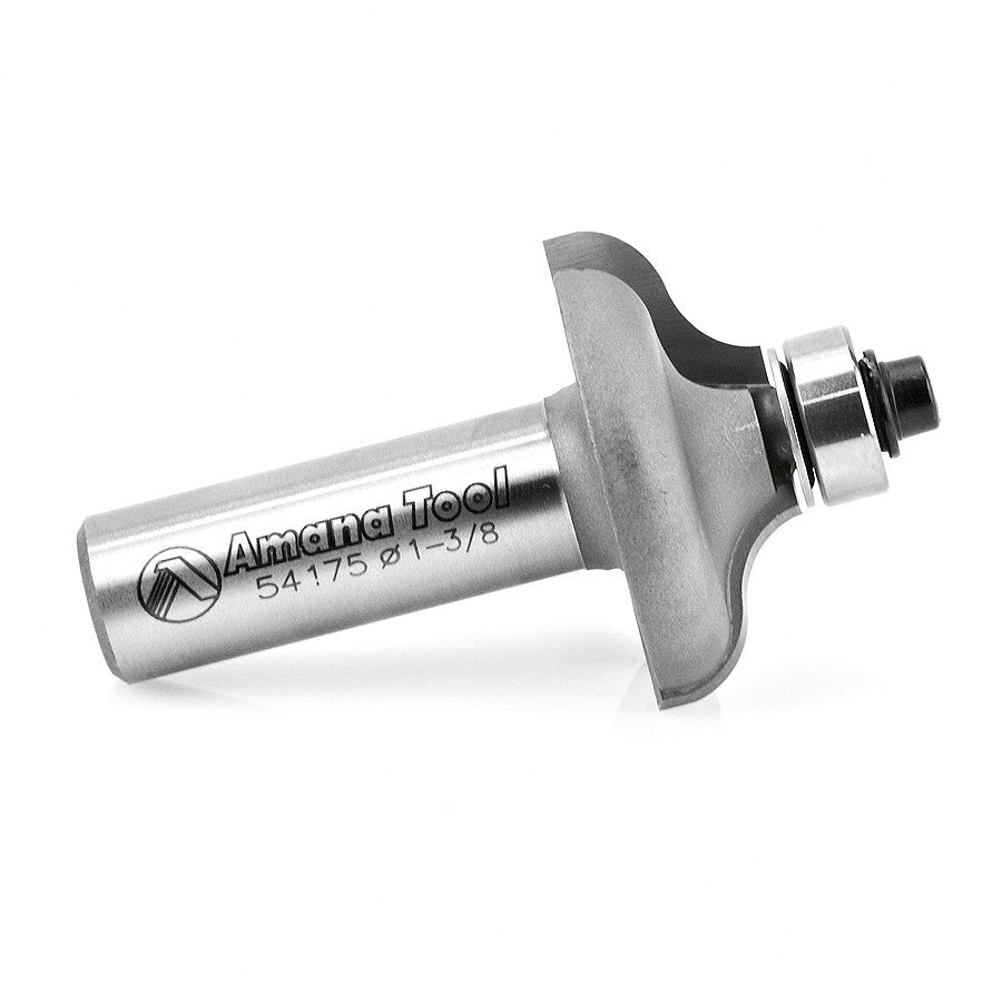 Amana Tool Ogee 1-3/8 Dia. 1/2 in Shank 54175