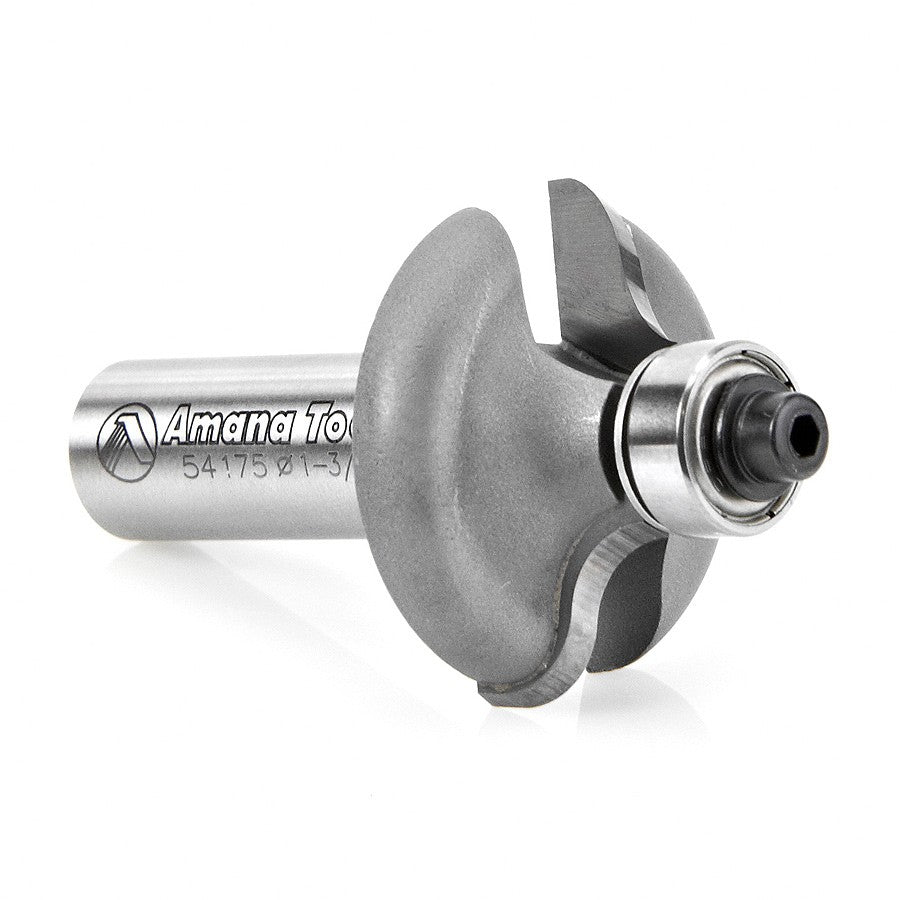 Amana Tool Ogee 1-3/8 Dia. 1/2 in Shank 54175