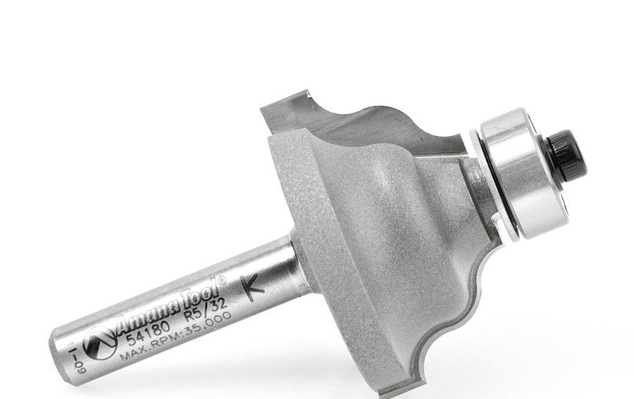 Amana Tool Wavy Edge Bit 1/4 in Shank 54180
