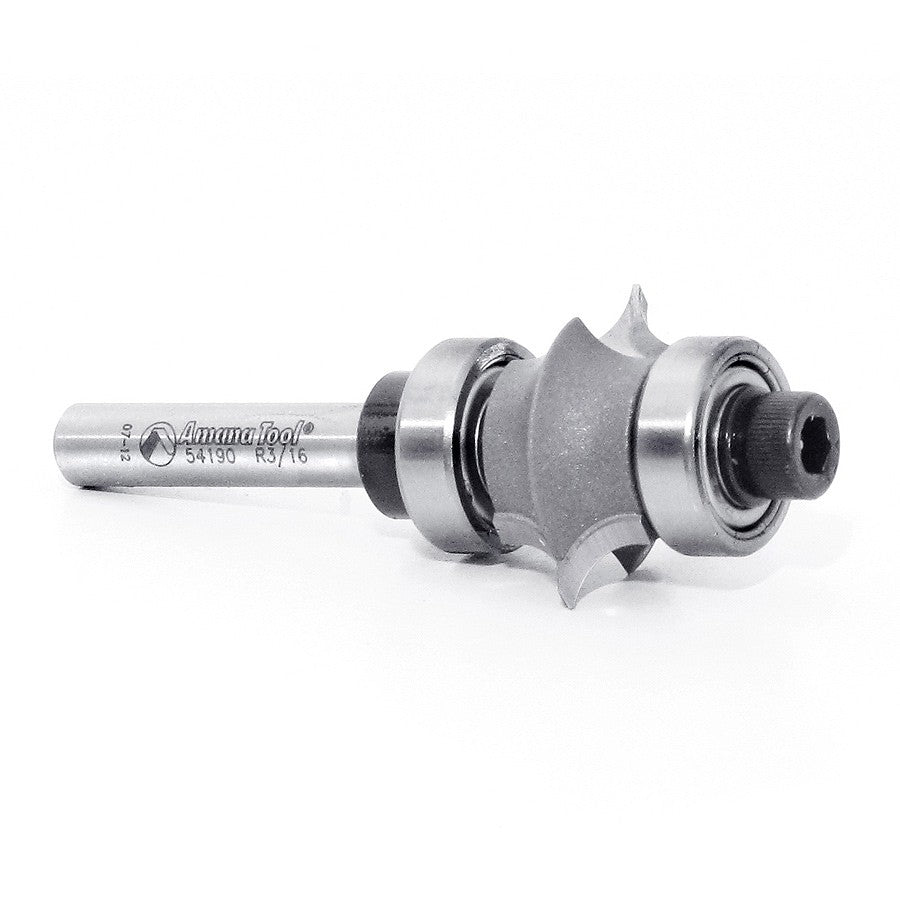Amana Tool Full Bead 3/16 Rad. 1/4 in Shank 54190