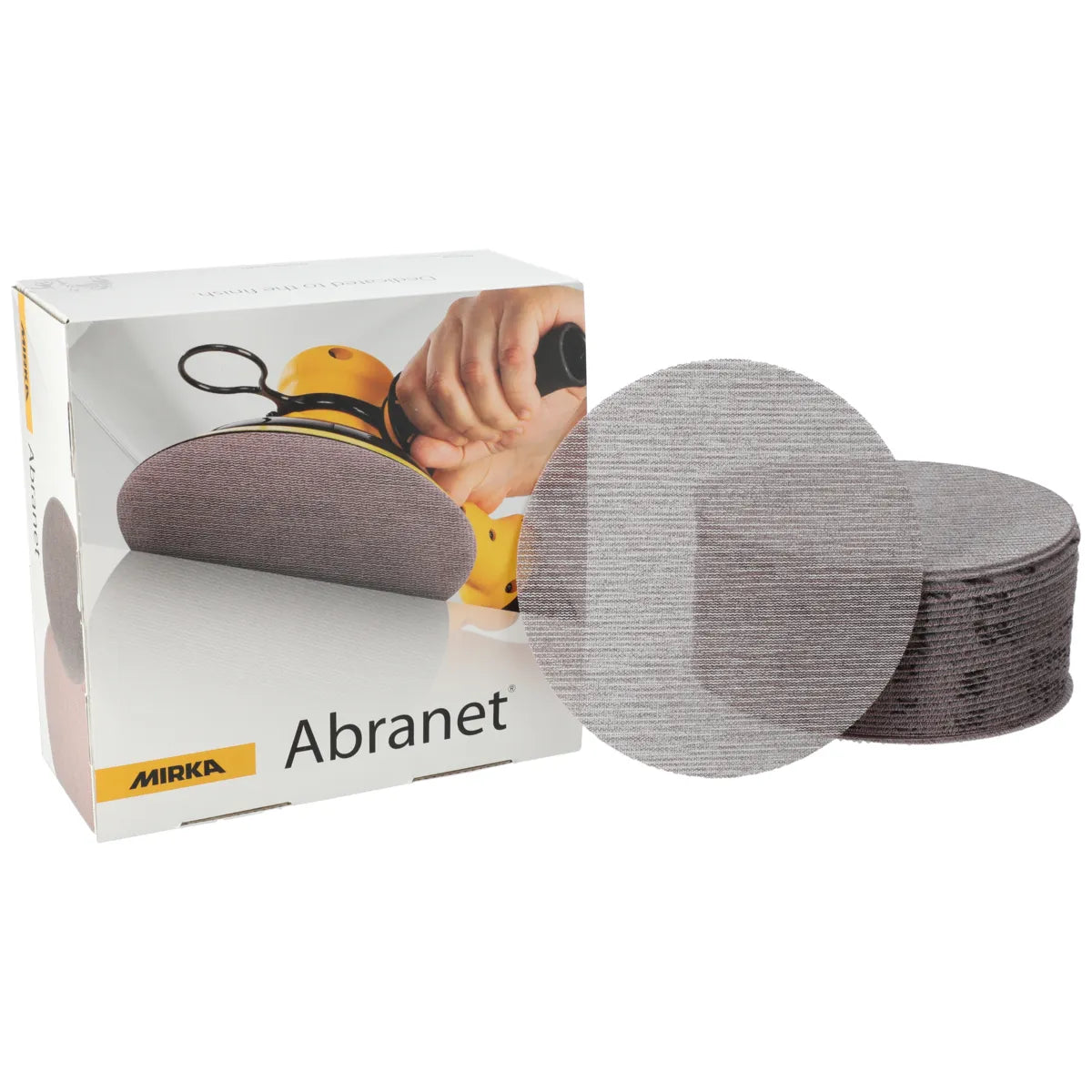 Mirka Abranet 7 in. Grip Net Sanding Disc, P240 Grit, 50-Pack 9A-227-240