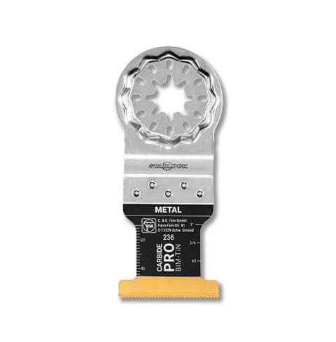Fein E-Cut Carbide Pro Saw Blade Starlock, 40x32mm, Metal, 10-Pack 63502236290