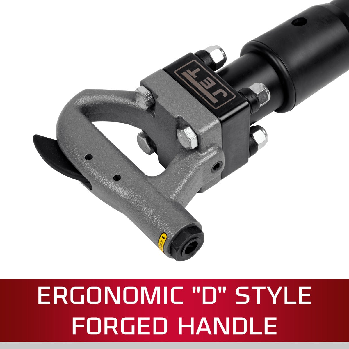Jet JCT-3622, 4 in. 4-Bolt Chipping Hammer Round Shank 550622