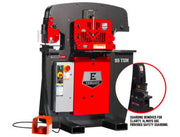 EI55233522 The Edwards 55 Ton JAWS Ironworker is well suited to fit the needs of any fab shop, large or small.
