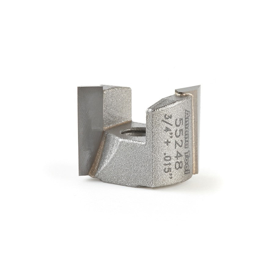 Amana Tool 3/4 in +.015 Reverse Helix Cutter 55248