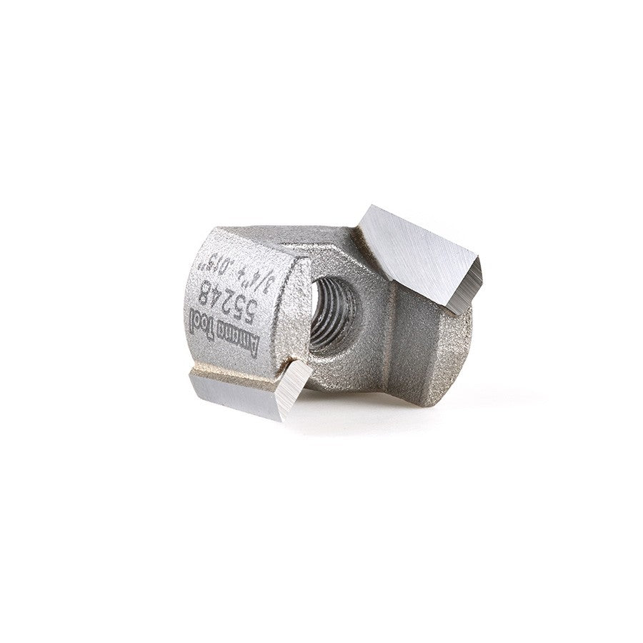 Amana Tool 3/4 in +.015 Reverse Helix Cutter 55248