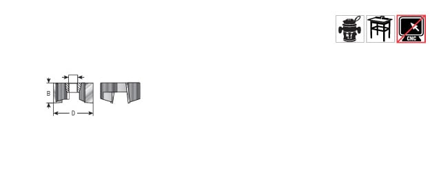 Amana Tool Mortising Screw Type 1 in Dia. 55254
