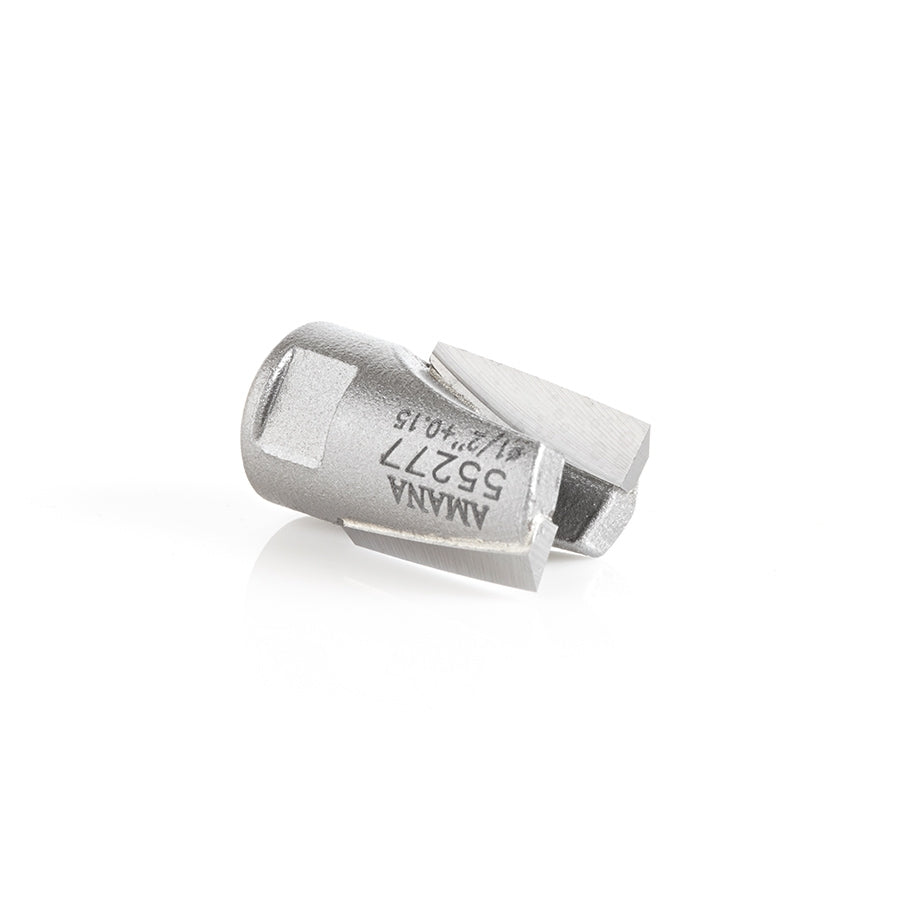 Amana Tool 1/2 in +.015 Reverse Helix Cutter 55277