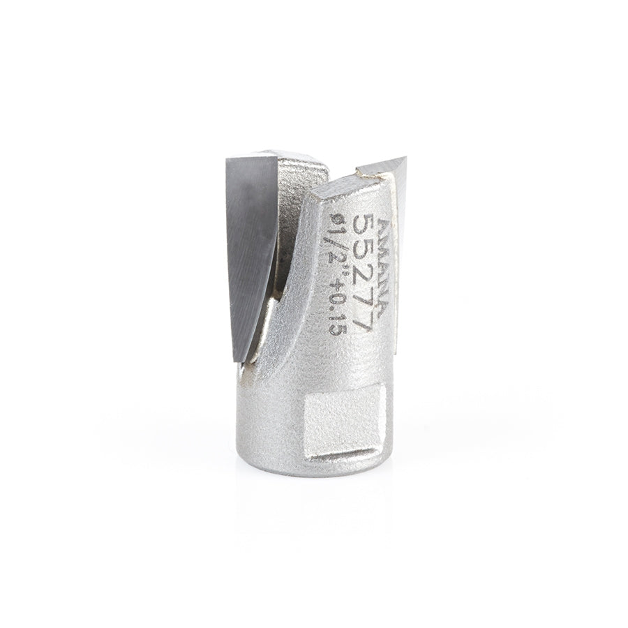 Amana Tool 1/2 in +.015 Reverse Helix Cutter 55277