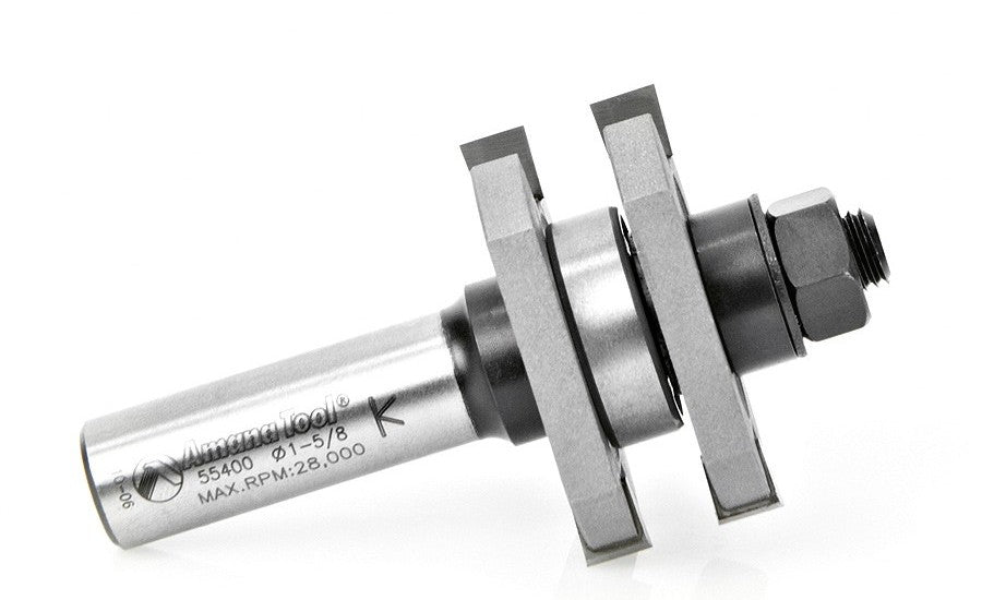 Amana Tool Tongue/Groove Assembly 1/4 in Kerf 55400