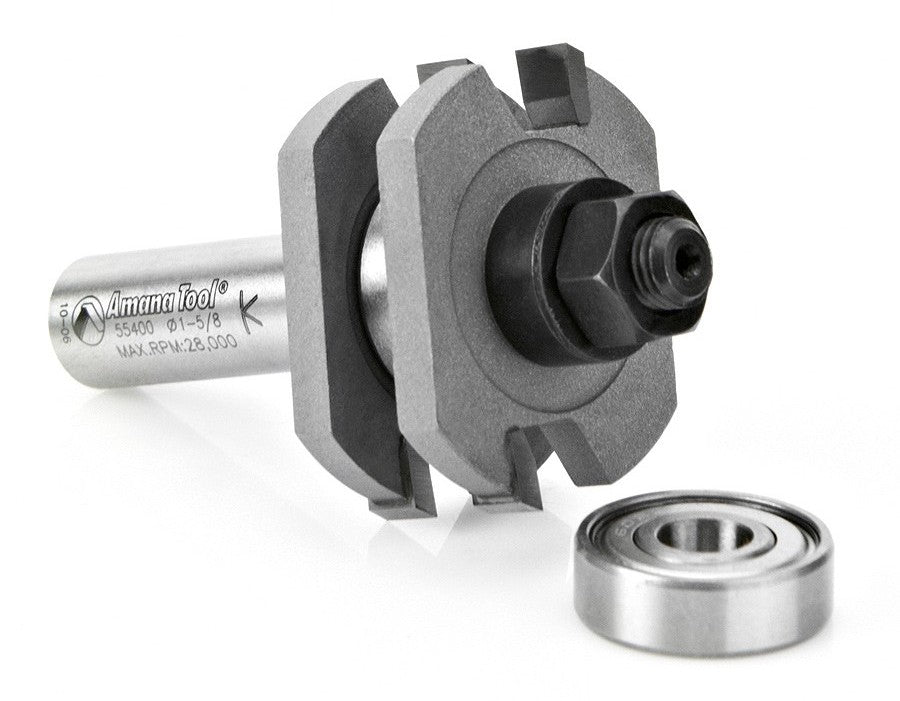 Amana Tool Tongue/Groove Assembly 1/4 in Kerf 55400