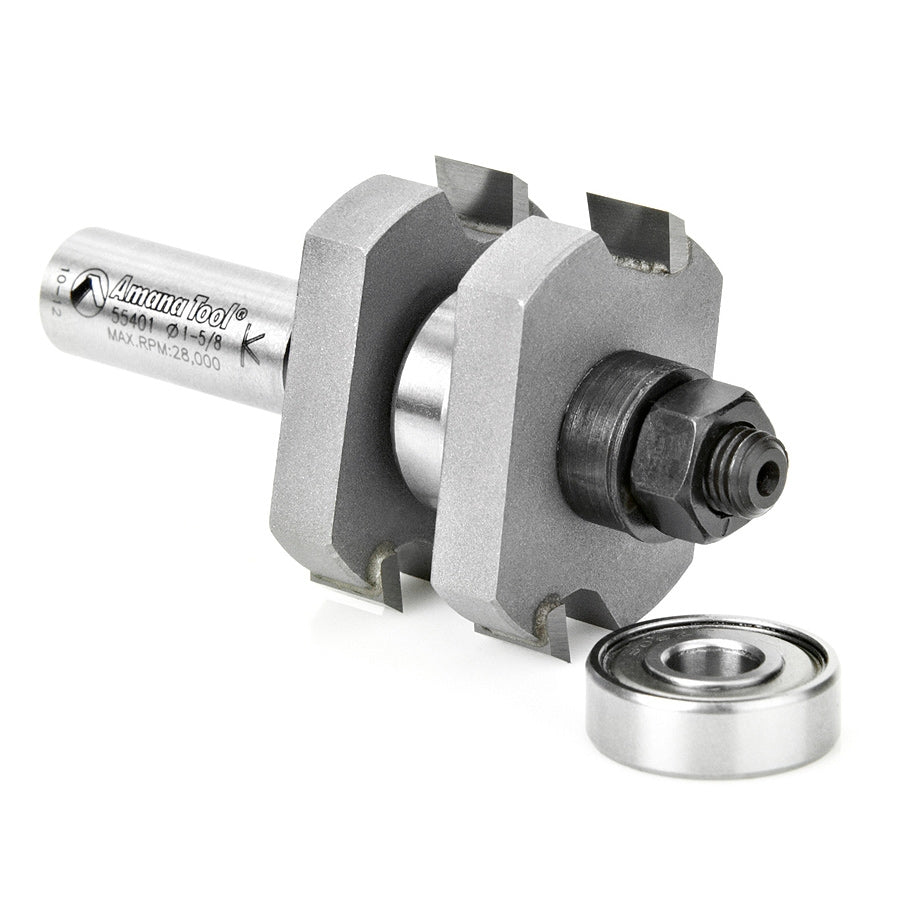 Amana Tool Tongue/Groove Assembly 3/8 in Kerf 55401