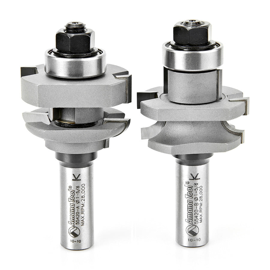 Amana Tool 2 pc Concave Stile & Rail 55420