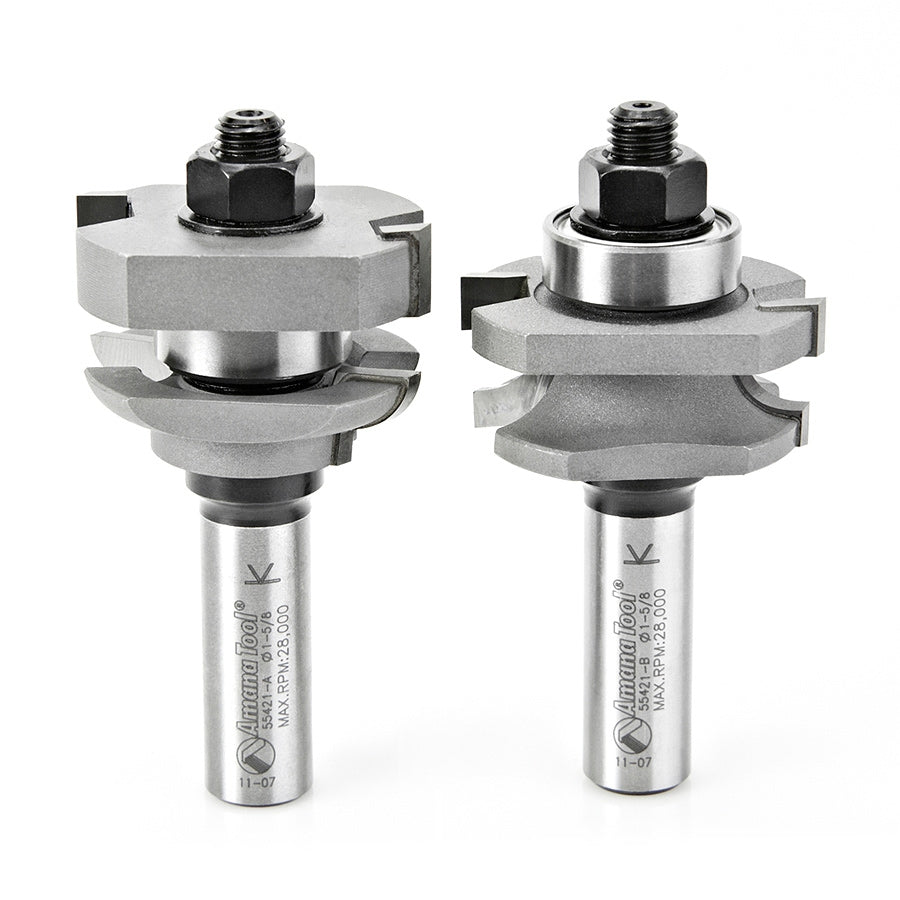 Amana Tool 2 pc Concave STIL/Rail 3/4 in MAT 55421
