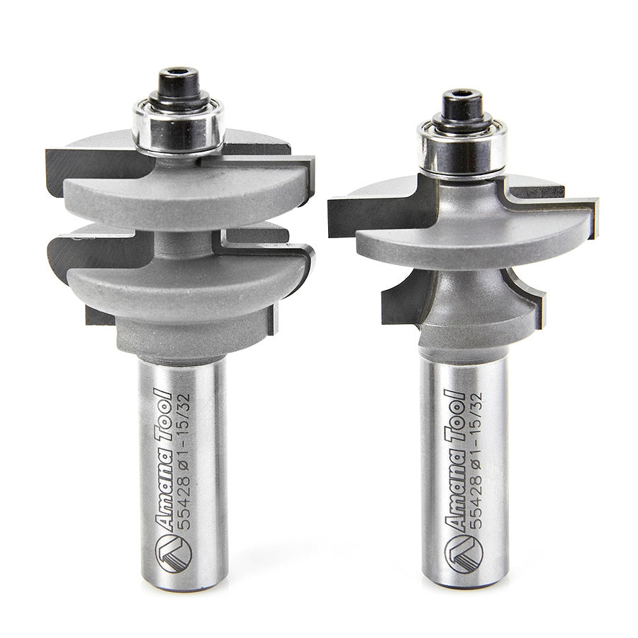 Amana Tool 2 pc Stile & Rail Ease Set 55428